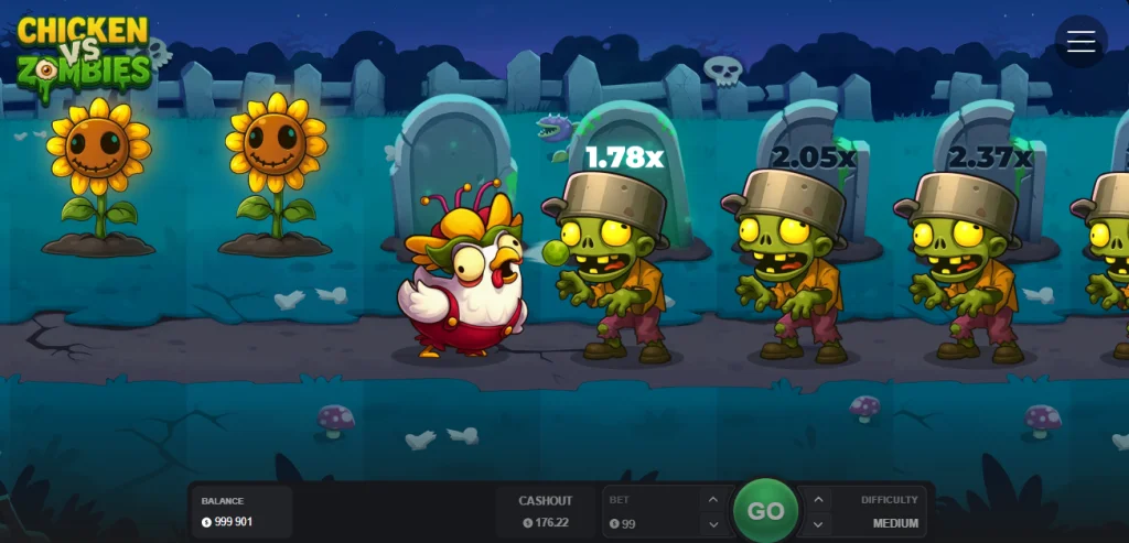 Casino Spill Chicken vs Zombies
