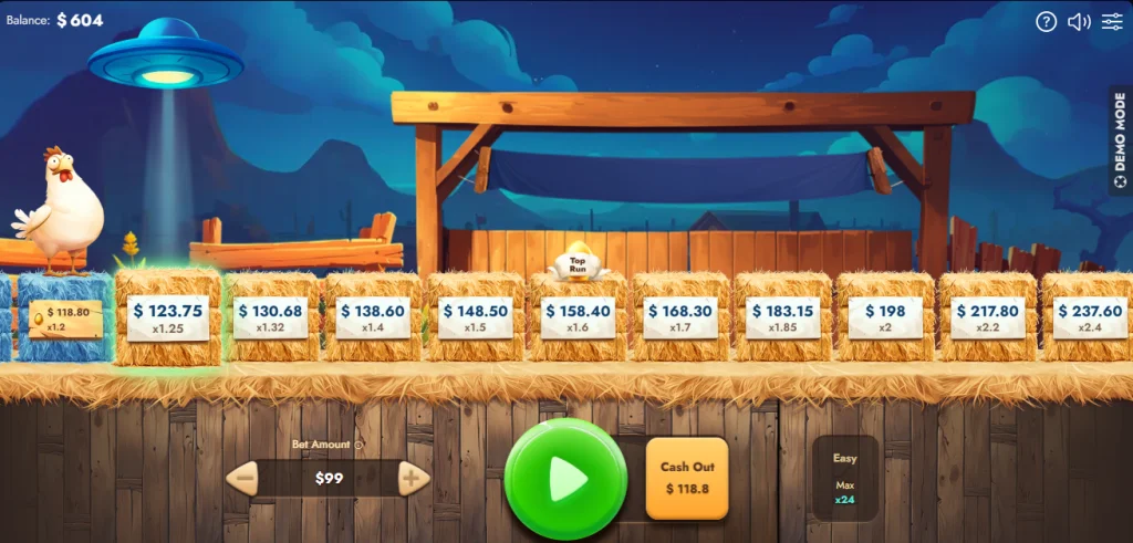 Casino Spill Chicken Zap