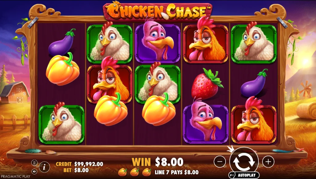 Chicken Chase Demo Spill