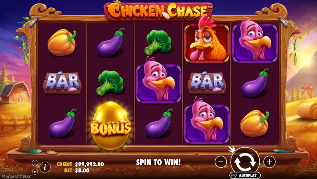 Chicken Chase Spilleautomat