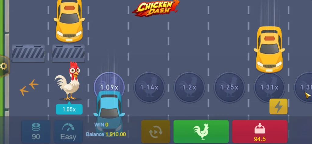 Chicken Dash Casino Spill