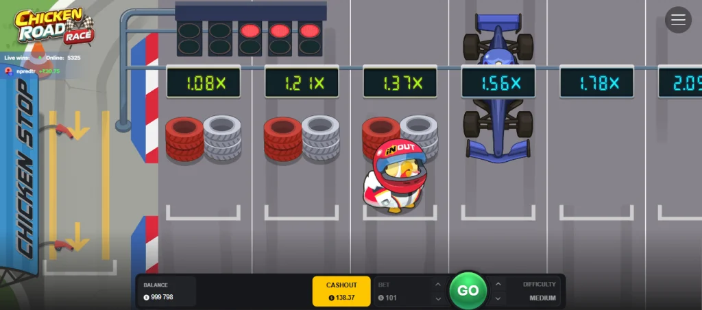Chicken Road Race Spill