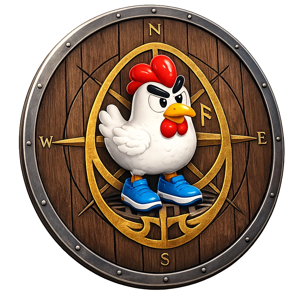 Chicken Rough Logo