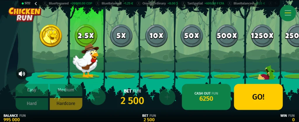 Chicken Run Casino Spill