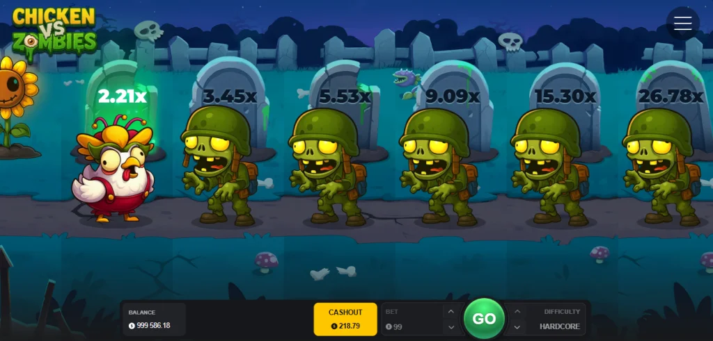 Chicken vs Zombies Demo Spill