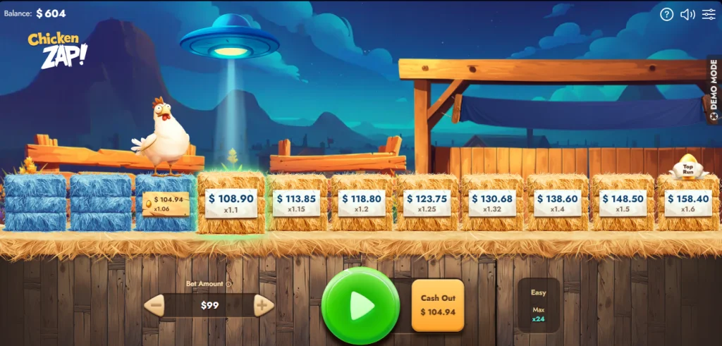 Chicken Zap Casino Spill