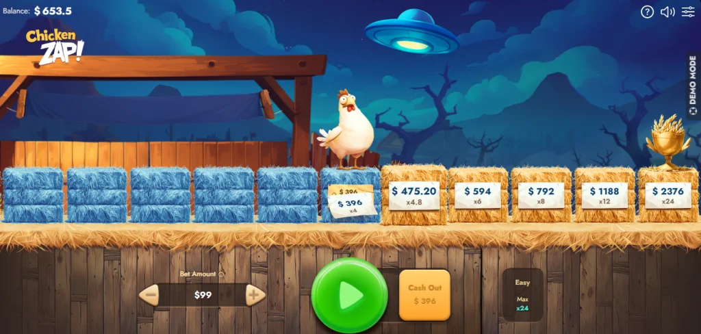 Chicken Zap Demo Spill