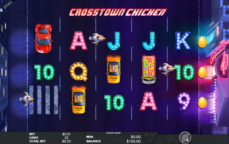 Crosstown Chicken Spilleautomat