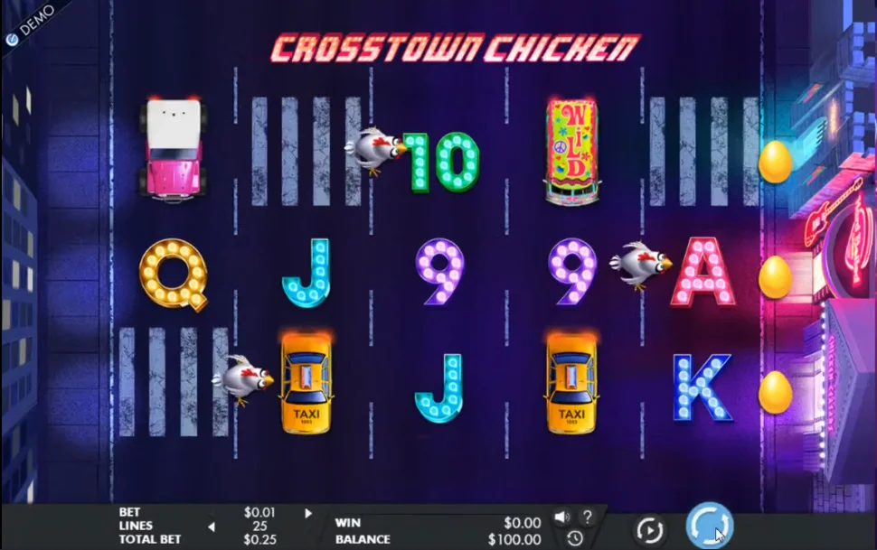 Demo Spill Crosstown Chicken