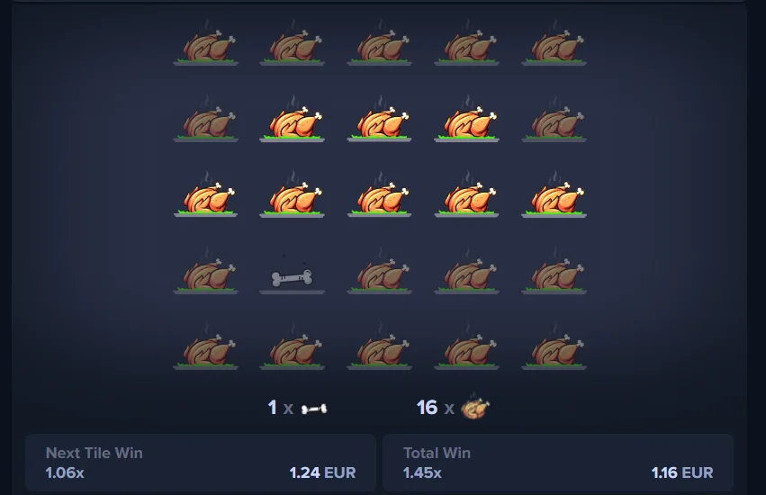 MyStake Chicken Spill