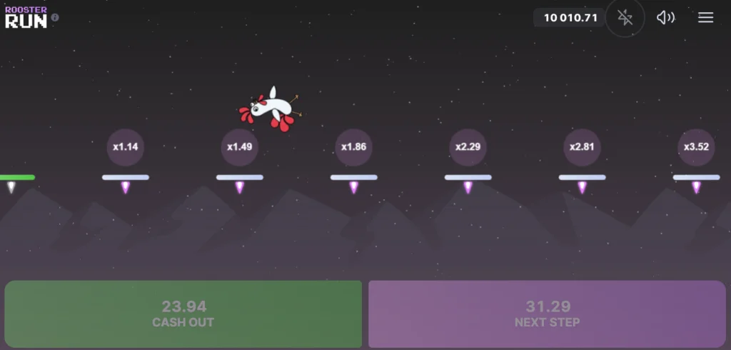 Rooster Run Spill