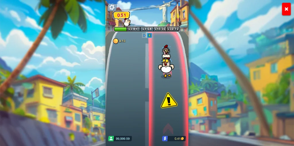 Spill Chicky Run