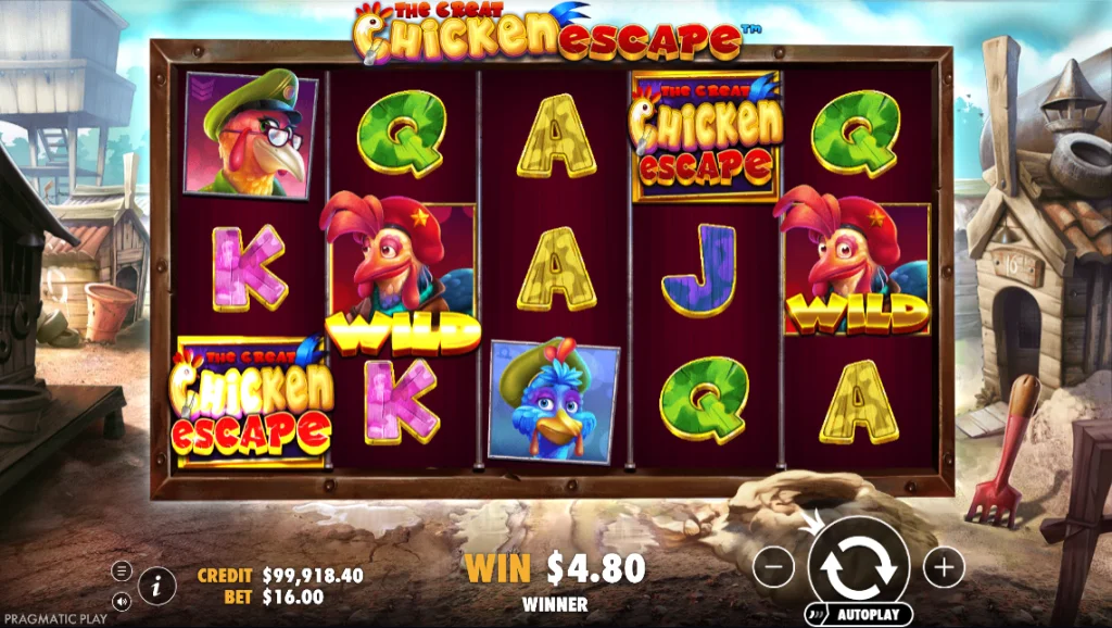 The Great Chicken Escape Demo Spill