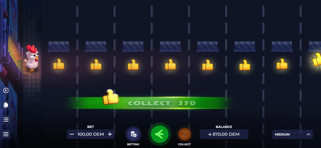 Uncrossable Rush Spill